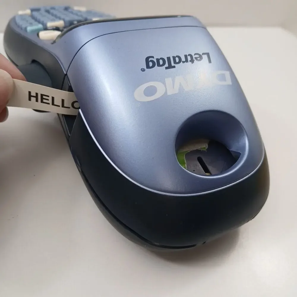 Dymo LetraTag Label Maker LT-100H Handheld Blue
